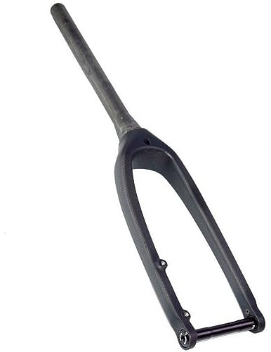 HSIRYAOHD MTB DH Federgabel 16/20 Zoll Mountainbike Karbonfaser starre Gabeln BMX 1-1/8 Zoll konische Vordergabel Scheibenbremse/C-Bremse ultraleichte MTB Fahrradgabel 15 x 100 mm Steckachse