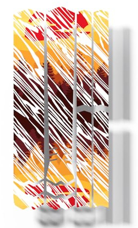 HUANGTNG Bicycles Frame Protector Road Bike Protective Film Removable Sticker Antiscratch Bicycles Chain Guard Frame Covers