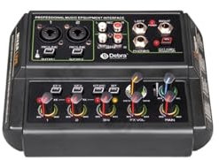 Table Mixage, Carte son d'interface 4 canaux D4-Live avec Bluetooth, alimentation fantôme + 48 V, 16 types de DSP, for diffusion en direct, enregistrement.