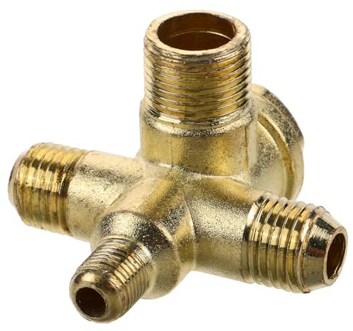 COLLBATH Way Air Compressor Check Valve Pneumatic Connector Tool Detachable Design for Pipeline and Piston Pump Replacement Compatible with Air Pressure Tanks