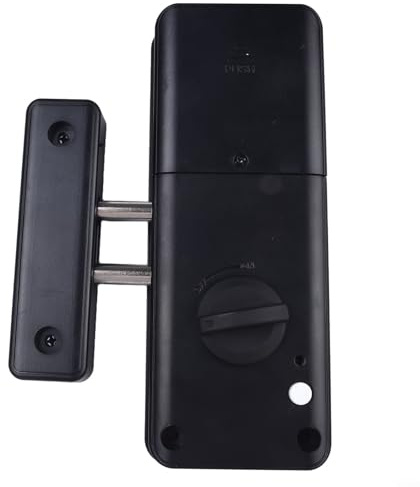 Cerradura electrónica interior para puertas de madera con tarjeta IC para desbloquear funcionalidad y diseño de instalación oculto