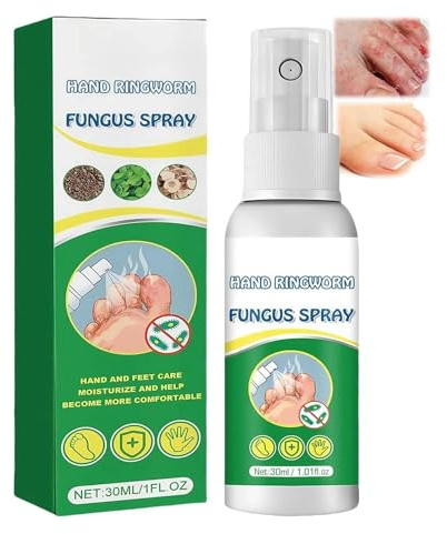 LINKKNOB Athlete's Foot Treatment Spray 30ml | Antifungal Foot Care for Odor & Itch Relief | Fast-Absorbing Spray for Active Lifestyles