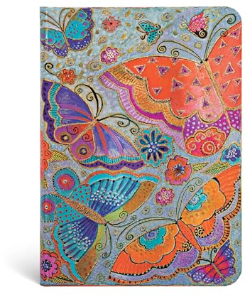 Laurel Burch Schmetterlinge - Notizbuch Midi Liniert - Paperblanks