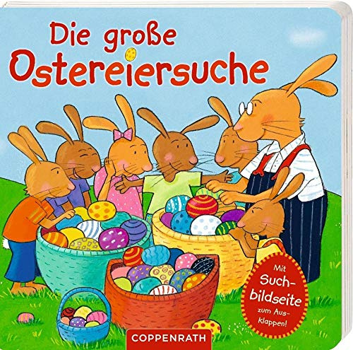 Die große Ostereiersuche: Mit Suchbildseite zum Ausklappen