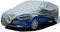 Leader Accessories 3-lagige atmungsaktive Vollgarage Autoplane leichte Ganzgarage Autoabdeckung für Innenbereich (Stufenheck-574x160x127cm,Hellgrau)