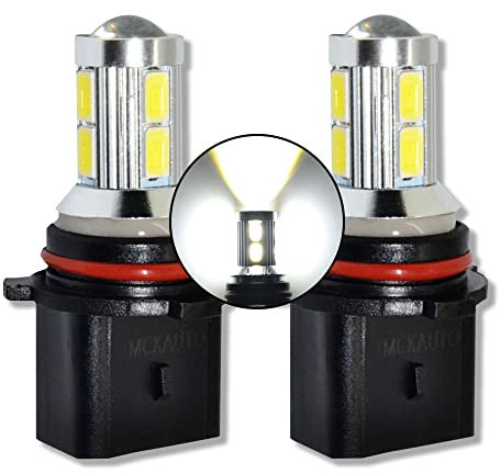 MCK Auto – P13W LED Canbus Bulbs Daytime Running Lights DRL White Very Bright and Without Errors Compatible with A4 B8 Q5 CX-5 - EA3R1 – 2 Bulbs - Transform Your Ride