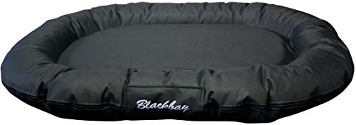 Flamingo Kissen Dreambay® Oval Schwarz 80x60x14cm