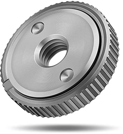 Ventvinal Écrou de serrage rapide SDS Clic M14, pour toutes les meuleuses d'angle AEG 18v, Black & Decker, Dewalt, Flex, Hitachi, Metabo, Makita etc. (1x écrou de serrage)