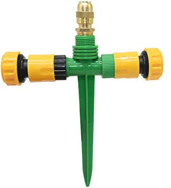Kit tubo flessibile dell'irrinkler pianta Spruzzatore di annaffiatoio da giardino in ottone da 1/2 , sostegno ad annaffiare con annaffiatoio giardino regolabile, annaffiatoio da giardino irrigazione