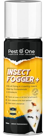 Insect Fogger for Fleas Bed Bug, Flies, Moths Bomb Fogger kill all One shot insects killer aerosol Insecto Pro Formula 150ml (Pack of 1) – HSE 11045