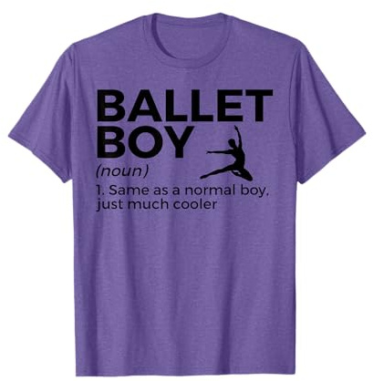 Baile divertido de ballet para niño Camiseta
