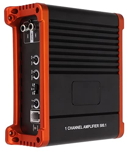 Amplificador Mono para Automóvil 500W 2Ω 300W 4Ω, Audio para Automóvil Universal de 1 Canal de Alto Rendimiento
