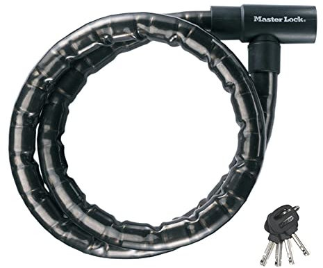 MasterLock Kabelschloss, Stahl, 1,2 m, O30 mm