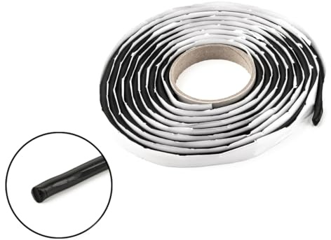 LST Butylrundschnur Butylband Ø 8mm 4m Klebeband Dichtband für KFZ Industrie Haushalt