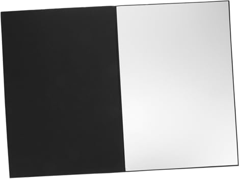 UKCOCO Réflecteur Photo Pliable Carton pour Photographie Réflecteur Éclairage pour Appareil Photo avec Trois Faces De Couleurs Différentes