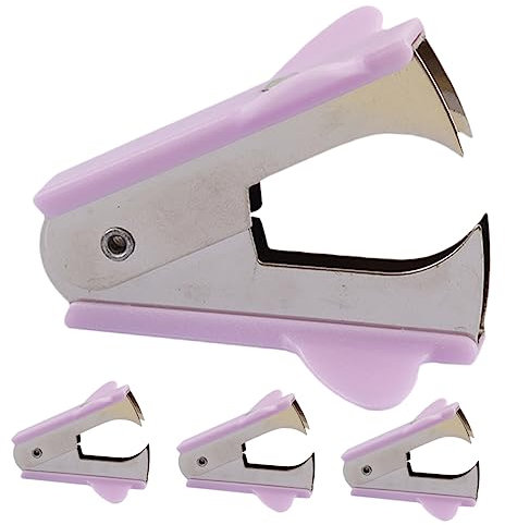 NUOBESTY 4pièces Outils De Retrait Agrafes Mini Dégrafeur Portable Élimination Facile Des Agrafes Pour Bureau Et Documents