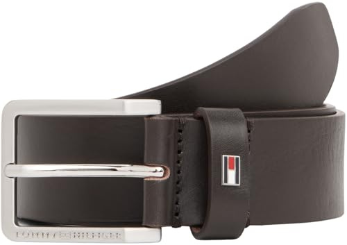 Tommy Hilfiger Herren Olivier 3.5 EXT AM0AM13755 Fester Gürtel, Braun, 120, Braun (Testa Di Moro), 120 cm