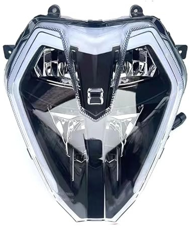 IMMLSX Conjunto Faros Motocicleta Para Keeway Para RKF 125 Para Benelli 150S 165S 180S Para TNT25N Motocicleta Faro Delantero Lámpara Conjunto Faro Faros