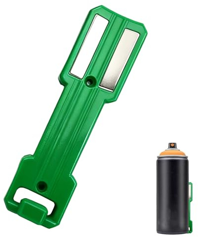 Soporte Magnético Para Botes De Spray - Estante Para Botes De Pintura | Soporte Magnético para de Pintura - para Garaje Maletín de Herramientas Lugar de Trabajo Taller Sótano Almacén Exterior