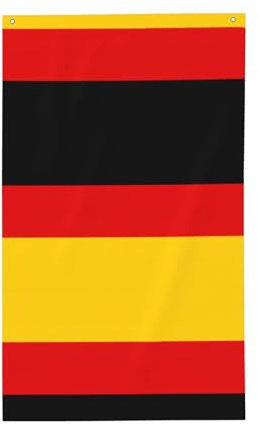 Bandiera nazionale tedesca, 150 x 90 cm, bandiere personalizzate con immagine di bandiera nazionale per uso esterno