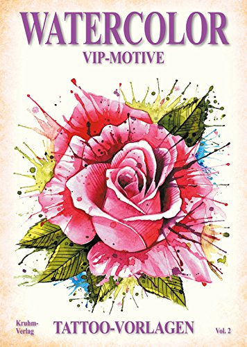 Watercolor Volume 2 - VIP Motive - Tattoo Vorlagen