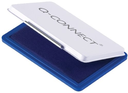 Stempelkissen Gr. 2 blau CONNECT KF25209 7x11cm Metalletui, Nutzmaß 7x11cm, getränkt, In Kartonverpackung mit Hängelasche, SB-fä