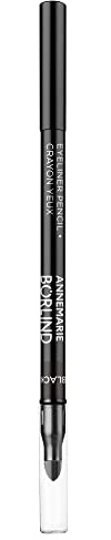 ANNEMARIE BÖRLIND EFFECTIVE NATURAL BEAUTY Eyeliner Pencil Black 1 g | Weicher Kajalstift, Mit Schwammapplikator, Einfaches Verblenden, Geschmeidige & Cremige Mine, Pflegend, Präzises Auftragen