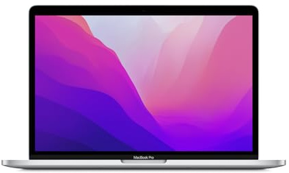 2022 Apple MacBook Pro met Apple M2 Chip (13-tum, 8GB RAM, 512GB SSD Kapacitet) (QWERTY English) Silver (Renoverad)