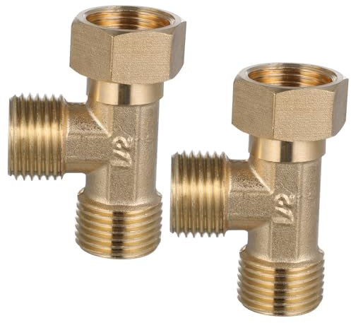 CIMAXIC Winkelstück Wasseranschluss Teile Für Wasserpumpen Und Heizungen Vollkupferne Verbindungsstücke Zubehör Für Sanitärinstallationen
