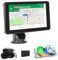 Inefala Autoradio Navigatore GPS con Wireless Carplay Android Auto 7 Touchscreen Auto Stereo Radio con Bluetooth, Airplay, Siri, Trasmettitore AUX/FM, Collegamento a Specchio, Tipo-C 64G TF Card