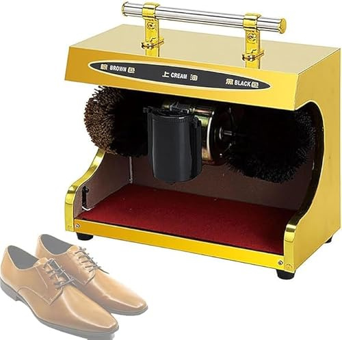 Macchina elettrica di lucentezza della scarpa, lucidatrice automatica con la spazzola sferica per uso domestico e commerciale