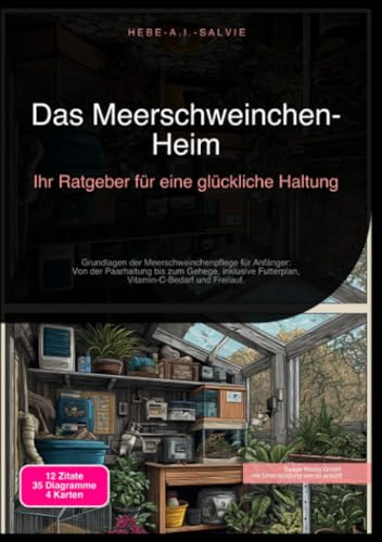 Das Meerschweinchen-Heim: Ihr Ratgeber für eine glückliche Haltung: Grundlagen der Meerschweinchenpflege für Anfänger: Von der Paarhaltung bis zum ... Futterplan, Vitamin-C-Bedarf und Freilauf.