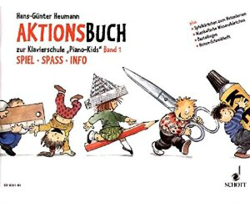 Piano Kids: Die Klavierschule für Kinder mit Spaß und Aktion. - Komplett-Angebot. Band 1 + Aktionsbuch 1. Klavier. (Piano Kids, Band 1 + Aktionsbuch 1)