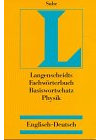 Langenscheidts Fachwörterbuch, Fachwörterbuch Physik Basiswortschatz, Englisch-Deutsch