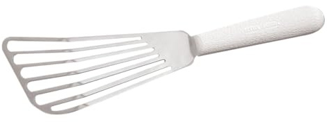 Dexter-Russell 19673 S186½PCP Sani-Safe® Fish Turner, 6-1/2 x 3 Slotted Stainless Steel Blade with Ergonomic Handle, Perfect Cutlery Packaging, NSF Certified, Made in USA