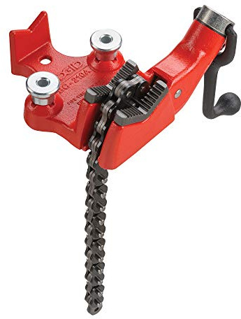 RIDGID 40185 Étau à Chaîne d'Etabli avec Vis Supérieure 1/8 - 2, 5 pouce BC210A