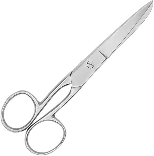 Carta forbici da ufficio - Forbici per bricolage - Forbici universali - Lunghezza: 12,5 cm - Acciaio Inox