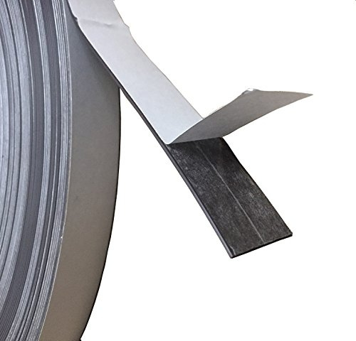 Provance Magnetband selbstklebend Abmessungen wählbar Magnetisches Klebeband flexibel, schneidbar, bruchfest einseitig magnetisiert (3 Meter 20x1,5mm)