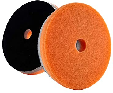 Lake Country 6.5 HDO Orange Foam Polishing Pad (1-Pack) – Premium Heavy Duty Orbital Polishing Pad for Painted Surfaces – Fits 6 Backing Plate