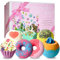 Bombas de Baño, 7 Set Bombas Baño Regalos Mujer, Bolas de Baño Relajantes, Espuma Bolas de Baño Efervescentes para Niños, Regalos para Navidad, San Valentín, Cumpleaños para Madre, Hombre, Ella