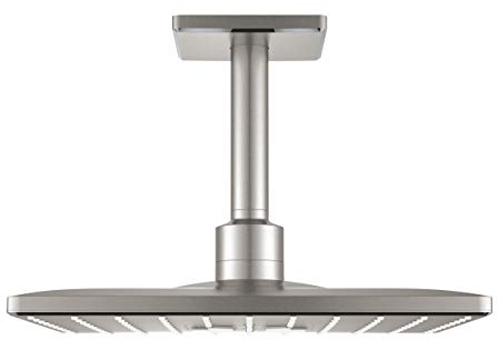 GROHE Rainshower SmartActive 310 Cube | Brausen-& Duschsysteme - Kopfbrauseset Deckenauslass 142 mm | 2 Strahlarten | supersteel | 26481DC0