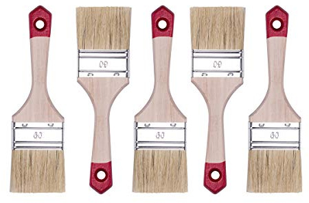 Hård platt borste 60 mm serie x 40 x 5 st.