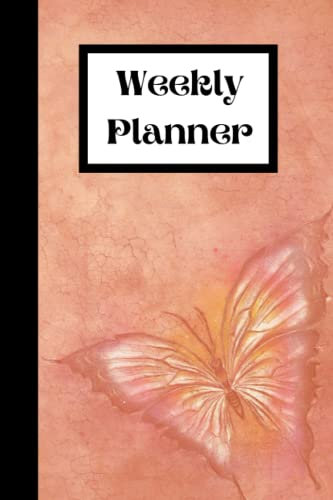 Weekly Planner: Summer Dream Butterfly