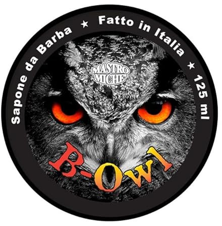 Mastro Miche sapone da barba B-Owl 125ml