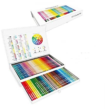 Tinta Unita Kommode 72 Buntstifte mit 2 Etagen