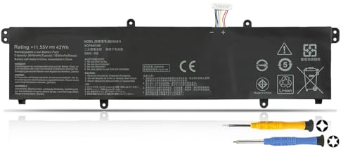 B31N1911 C31N1911 Laptop Akku für Asus VivoBook Flip TP420 TM420 TP470 TM420UA TM420IA TP420UA TP420IA TP470E TP470EA TP470EZ K413 K413EA K413EP K413EQ K413FA K413FQ K413JA X413EA X413JA A1402 A1502