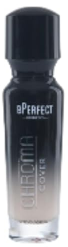 BPerfect Chroma Cover Fondotinta Opaco – Base Liquida Coprenza Totale con Acido Ialuronico e Vitamina E – Effetto Opaco Naturale – 30 ml – Shade 3 - W1 Fair Ivory Yellow