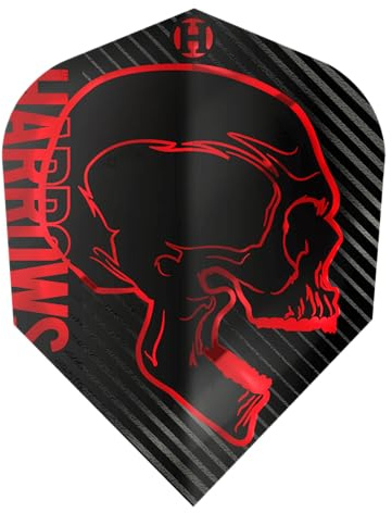 Harrows Rage Red NO6 - Dart Flights