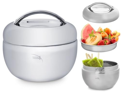 orion group Ciotola termica in acciaio inox, 1 l