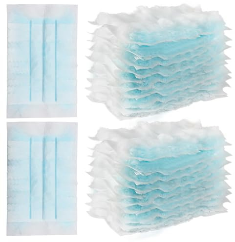 ZOCONE 40 Pezzi Ricariche per Spolverare Usa Getta, Blu Bianco Ricarica per Spolverare Compatibile with Swiffer Panni Catturapolvere Duster Ricariche Manuale in Microfibra per Casa Ufficio